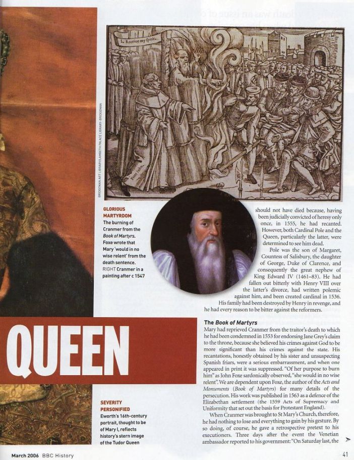 History Magazine - How bloody was Mary?