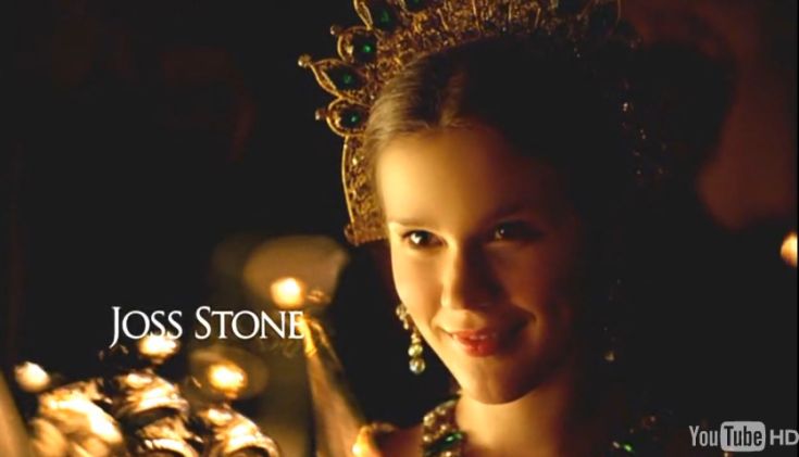 Joss Stone as Anne of Cleves - Season Four Opening credits