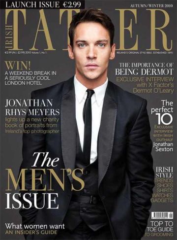 JRM on Irish Tatler Magazine Cover November 2010