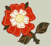 Tudor Rose ornament