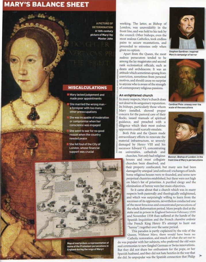 History Magazine - How bloody was Mary?