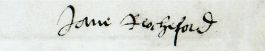 Jane Boleyn's signature