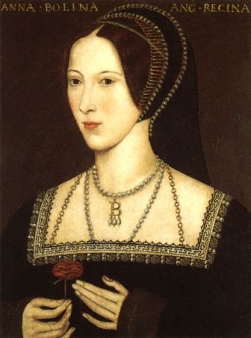 Anne Boleyn by unknown artist at Hever Castle