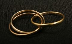 Triple Hoop Gold Ring -- The Duchess of Windsor Collection