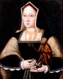 Katherine of Aragon and her pet
