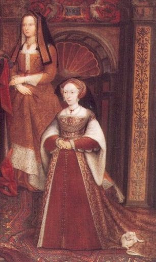Jane and her mother-in-law Elizabeth of York