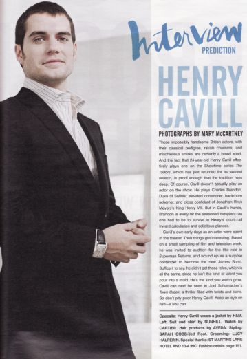 Henry Cavill Interview