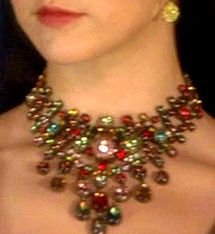 multicoloured necklace
