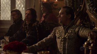JRM as King Henry VIII with the ambassadors