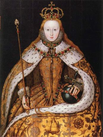 Elizabeth I coronation portrait