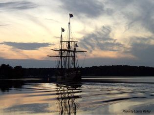 Jamestown Recreated Ship