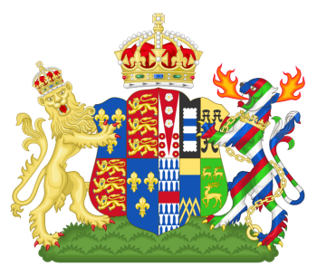 Coat of Arms of Catherine Parr as Queen