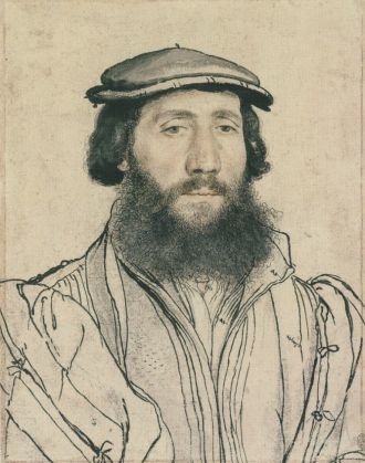 Unknown Man c 1535 by Hans Holbein
