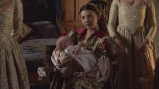 Anne and baby Elizabeth