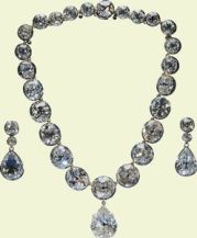 Queen Victoria's Diamond Necklace and Earrings