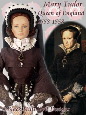 Tudor Dolls -- Queen Mary I